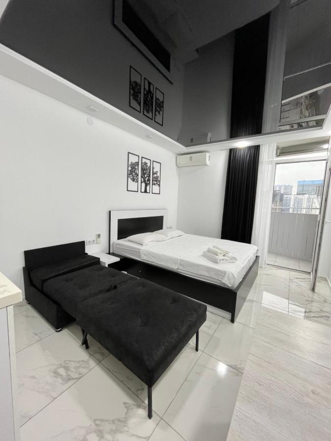 Sea View Studio Apartment In Orbi Residence Batumi Luaran gambar